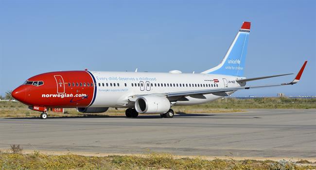 Un avión de Norwegian dedicado a su campaña con Unicef | AENA ep un avionnorwegian dedicadosu campanaunicef