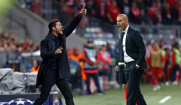 Simeone y Zidane