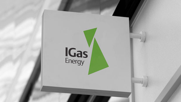 dl igas energy aim i gas oil exploration logo