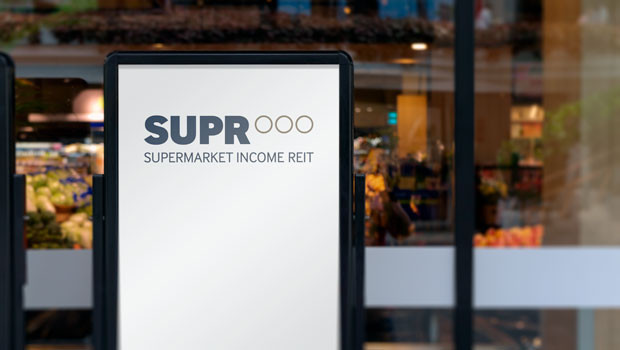 dl supermarket income reit supr real estate investment trust retail commercial grocery investor property logo