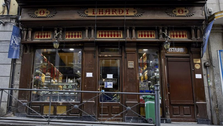 Archivo - El restaurante Lhardy en Madrid. | Jesús Hellín - Europa Press - Archivo ep archivo - el restaurante lhardy en madrid