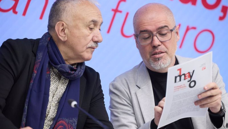 ep archivo i d los secretarios generales de ugt y ccoo pepe alvarez y unai sordo ep archivo i d los secretarios generales de ugt y ccoo pepe alvarez y unai sordo