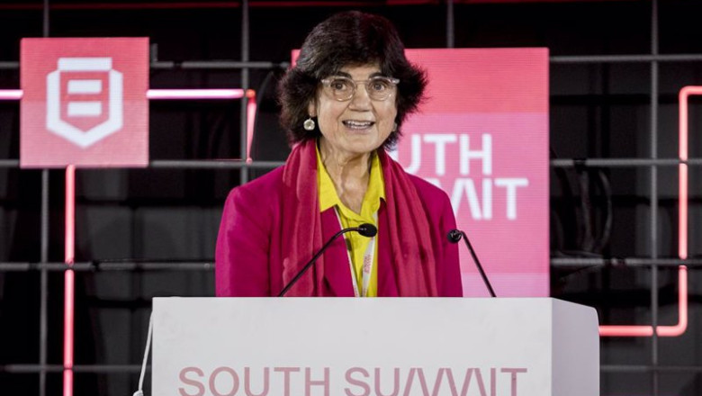 ep archivo la directora del south summit maria benjumea interviene durante la inauguracion de la ep archivo la directora del south summit maria benjumea interviene durante la inauguracion de la