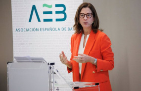 ep archivo   la presidenta de la asociacion espanola de banca aeb alejandra kindelan en una rueda de