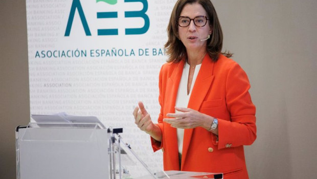 ep archivo   la presidenta de la asociacion espanola de banca aeb alejandra kindelan en una rueda de