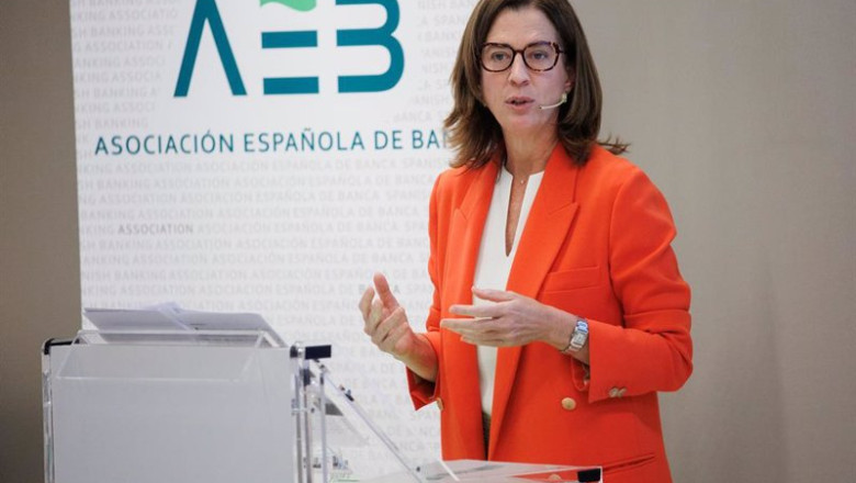 ep archivo la presidenta de la asociacion espanola de banca aeb alejandra kindelan en una rueda de ep archivo la presidenta de la asociacion espanola de banca aeb alejandra kindelan en una rueda de