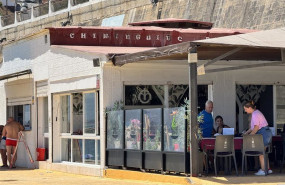 ep archivo   un chiringuito en la playa del chorrillo el pasado domingo 2 de agosto de 2026 en ceuta