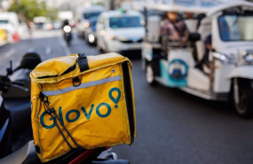 ep archivo   una mochila de glovo por una calle del centro de madrid a 21 de septiembre de 2022 en