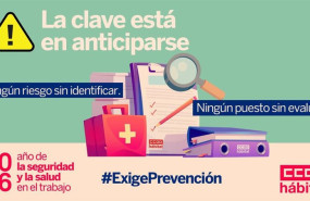 ep ccoo del habitat exige prevencion de cara al 28 de abril ante una siniestralidad laboral que no