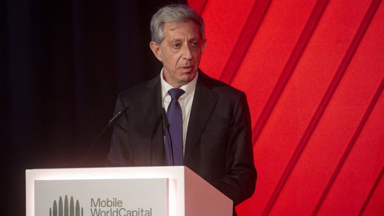 ep el ceo de mw capital barcelona francesc fajula durante un almuerzo en el marco del mobile world