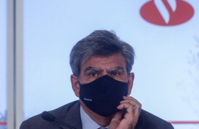 ep el consejero delegado del banco santader jose antonio alvarez alvarez durante la presentacion de ep el consejero delegado del banco santader jose antonio alvarez alvarez durante la presentacion de