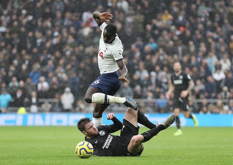 ep el jugador del tottenham hotspur moussa sissoko