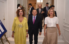 ep el ministro de agricultura luis planas la vicepresidenta del gobierno y ministra de hacienda
