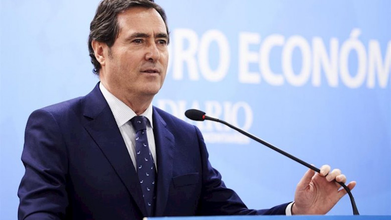 El president de la patronal CEOE, Antonio Garamendi | Juan Manuel Serrano Arce - Europa Press - Archivo ep el president de la patronal ceoe antonio garamendi