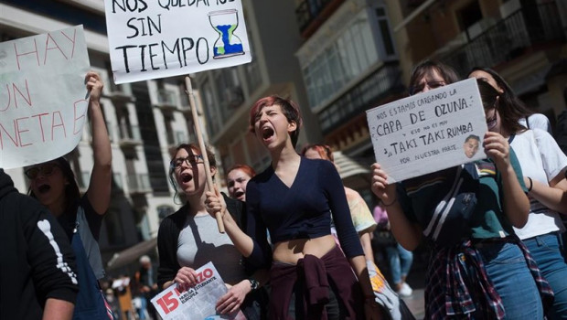 ep estudiantes participanuna protestamalaga organizada por fridays for future pasado 15marzo jornadahuelga internacionalclima