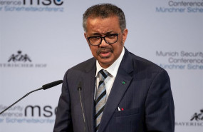 ep filed - 15 february 2020 bavaria munich tedros adhanom ghebreyesus director-general of the world