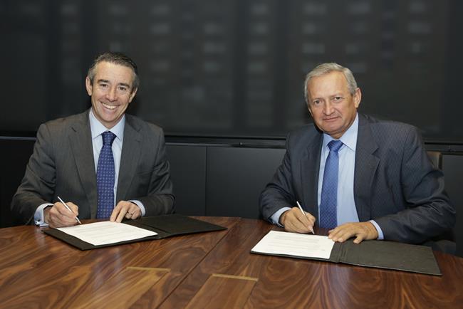 Juan Alcaraz (CaixaBank) y Ángel Villafranca | CAIXABANK ep juan alcaraz caixabank y angel villafranca