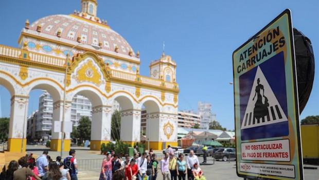 ep la feria de abril de sevilla en una imagen de archivo ep la feria de abril de sevilla en una imagen de archivo