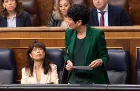 ep la ministra de inclusion seguridad social y migraciones elma saiz en el pleno del congreso