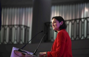 ep la ministra de industria comercio y turismo en funciones reyes maroto interviene en el agora de