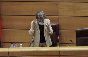 ep la presidenta de radio television espanola rosa maria mateo guarda un minuto de silencio por los