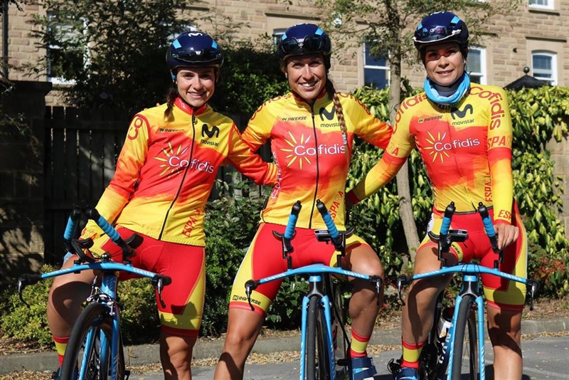 ep las ciclistas espanolas mavi garcia leyre oyarbide y sheyla gutierrez