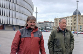 ep los representantes de ehne y enba unzalu salterain y karlos ibarrondo presentan en bilbao las