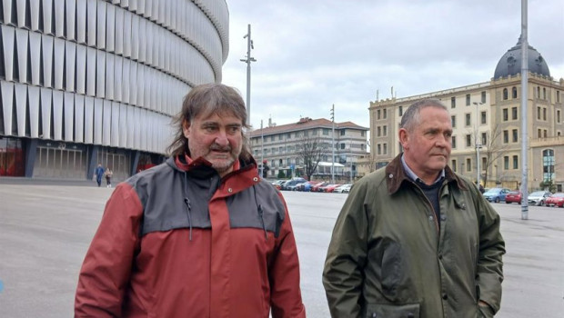 ep los representantes de ehne y enba unzalu salterain y karlos ibarrondo presentan en bilbao las