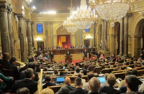 ep plenoparlament durantedeclaracionptecpuigdemont
