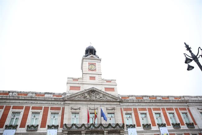 Reloj de la Puerta del Sol de Madrid. | Europa Press - Archivo ep relojla puertasolmadrid sedela comunidadmadrid