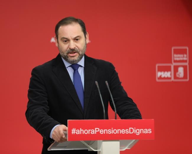 El secretario de Organización del PSOE, José Luis Ábalos | EUROPA PRESS ep secretarioorganizacionpsoe jose luis abalos 20171227141401