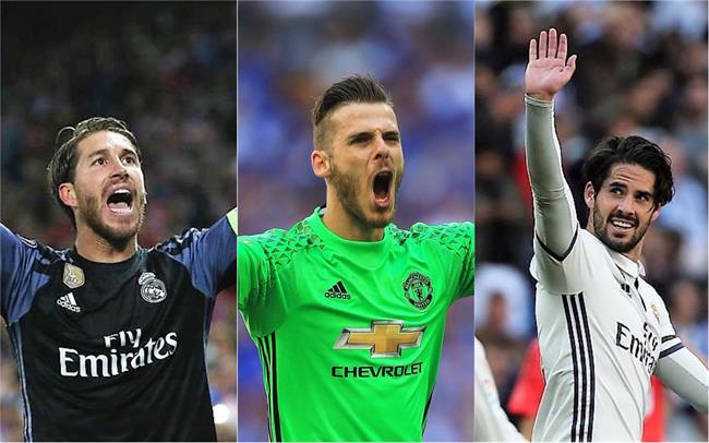 Sergio Ramos, De Gea e Isco, españoles en la lista final del Balón de Oro | EUROPA PRESS ep sergio ramos de gea e isco espanolesla lista finalbalonoro