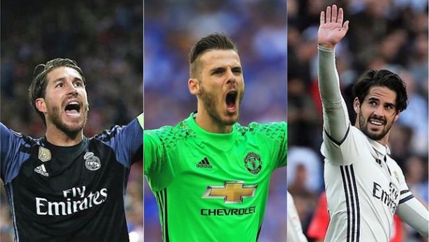 ep sergio ramos de gea e isco espanolesla lista finalbalonoro