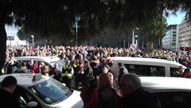 ep taxistas concentradosifemajueves