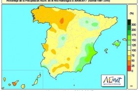 ep ano hidrologico 2016-2017sido muy seco con un -15 de lluvias
