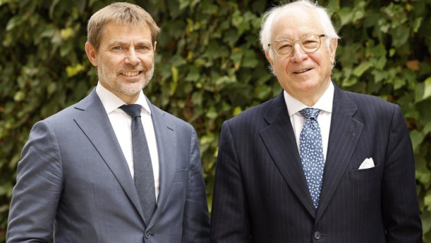 ep archivo el consejero delegado de morabanc lluis alsina y el presidente joan maria nin ep archivo el consejero delegado de morabanc lluis alsina y el presidente joan maria nin