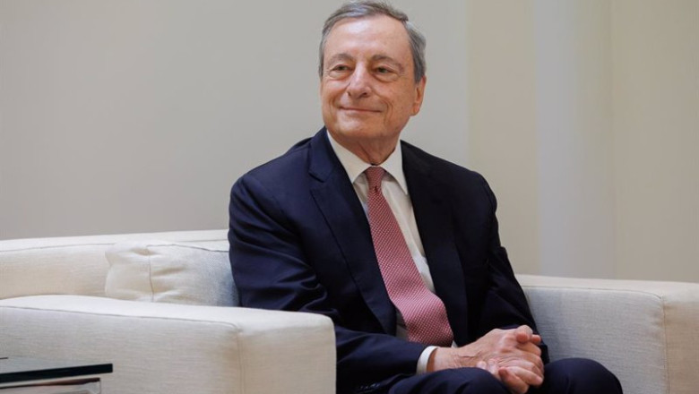 El expresidente del Banco Central Europeo y expresidente del Consejo de Ministros de la República de Italia, Mario Draghi. | Alejandro Martínez Vélez - Europa Press - Archivo ep archivo el expresidente del banco central europeo y expresidente del consejo de ministros de la
