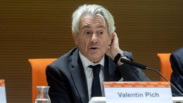 ep archivo   el presidente del consejo general de economistas de espana valentin pich durante una