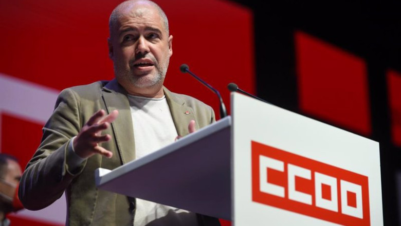 ep archivo el secretario general de ccoo unai sordo en el 12 congreso de ccoo donde fue reelegido ep archivo el secretario general de ccoo unai sordo en el 12 congreso de ccoo donde fue reelegido
