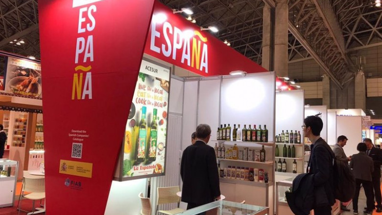 ep archivo las empresas espanolas promocionan sus productos de alimentacion y bebidas en japon y ep archivo las empresas espanolas promocionan sus productos de alimentacion y bebidas en japon y