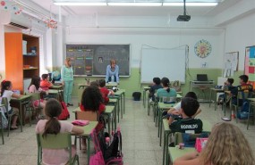 ep aulaun colegio clase alumnos