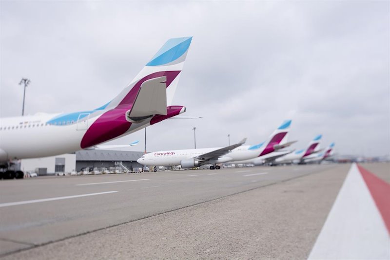 Eurowings añadirá más rutas desde Alemania entre agosto y octubre