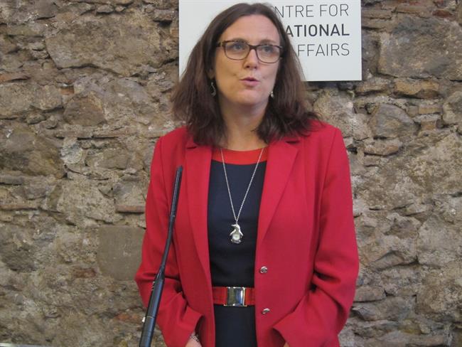 Cecilia Malmström, comisaria europea de Interior, en una foto de archivo. | Europa Press - Archivo ep cecilia malmstrm comisaria europeainterior enfotoarchivo