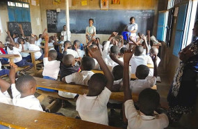 ep children brave school even as their town and country battles the deadly ebola disease