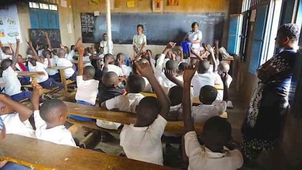 ep children brave school even as their town and country battles the deadly ebola disease