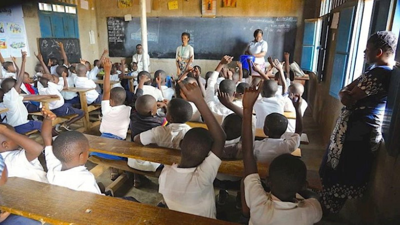 ep children brave school even as their town and country battles the deadly ebola disease
