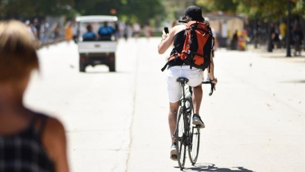 ep ciclistas bicicleta calor madrid deporte