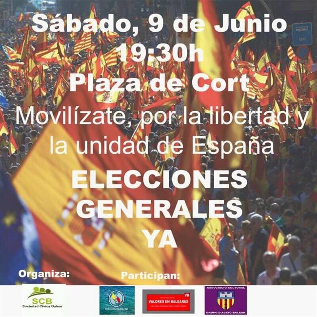 Concentración en plaza de Cort este sábado | SCB ep concentracionplazacortsabado