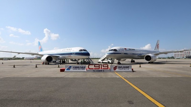 ep el fabricante comac suma nueve envios de aviones c919 con las dos ultimas entregas a air china y ep el fabricante comac suma nueve envios de aviones c919 con las dos ultimas entregas a air china y