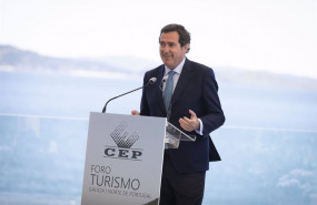 ep el presidente de la ceoe antonio garamendi en el foro turismo en la eurorregion galicia norte de